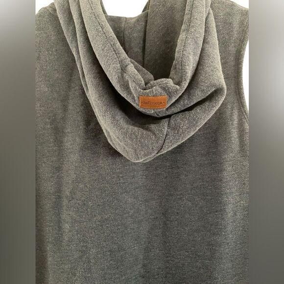 WANAKOME Nancy Dress in Blue Hooded Sleeveless Sweater dress size Large - Picture 4 of 8